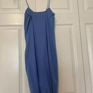 Wild Fable Light Blue Teal Strappy Mini Dress